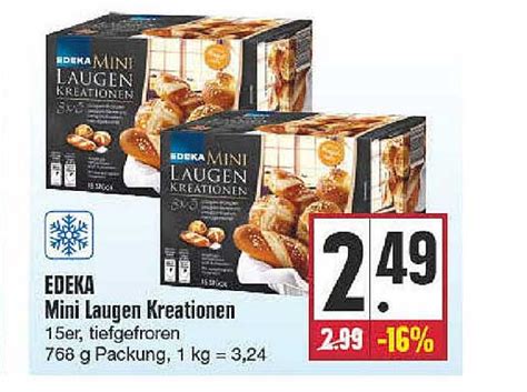 Edeka Mini Laugen Kreationen Angebot Bei Edeka Prospekte De