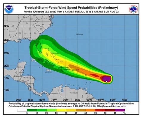 Puerto Rico Emite Aviso De Tormenta Islas Barlovento Y Sotavento Se