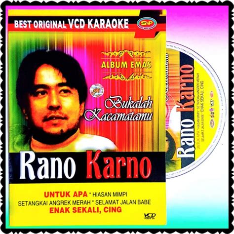 Jual KASET ORIGINAL LAGU KARAOKE POP INDONESIA ALBUM RANO KARNO VOCAL