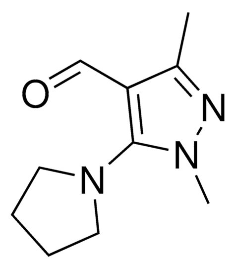 1 3 Dimethyl 5 1 Pyrrolidinyl 1H Pyrazole 4 Carbaldehyde AldrichCPR