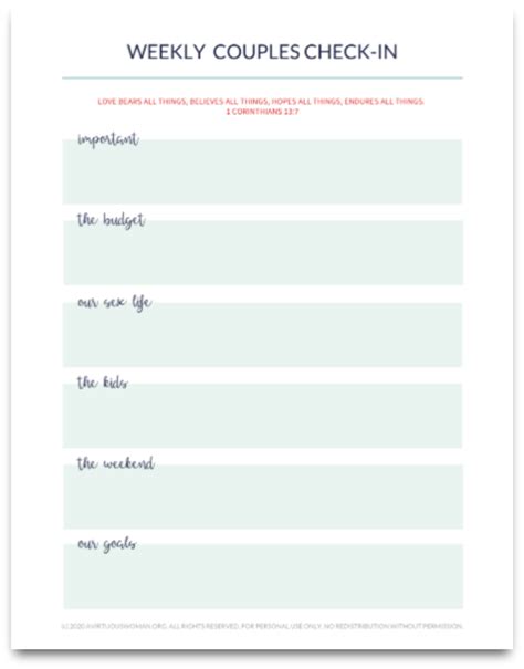 Setting Goals For Your Marriage Free Printable Worksheet For Couples Couples Therapy