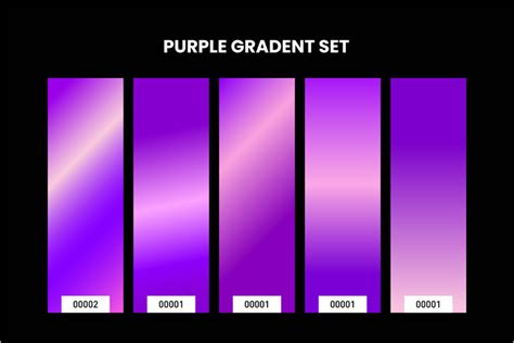 Purple Pantone Gradient Color Swatch Palette Rgb Cmys Neon Png Images Eps Free Download Pikbest