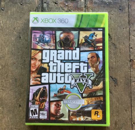 GRAND THEFT AUTO V Five GTA V Platinum Hits Microsoft Xbox 360 scellé