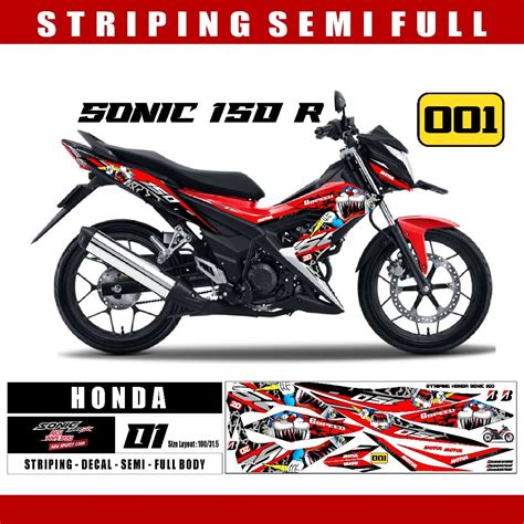 Jual Striping Honda Sonic 150 R Variasi Honda Sonic 150 R Shopee