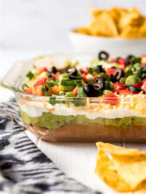 7 Layer Tex Mex Dip Recipe House Of Nash Eats