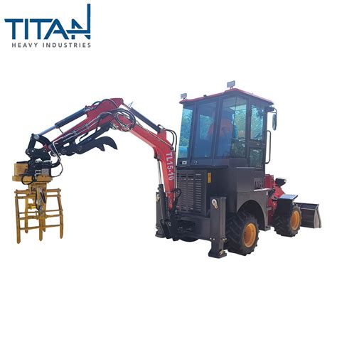 Chinese Factory High Efficient And Multifunctional 1 Ton Backhoe Loader