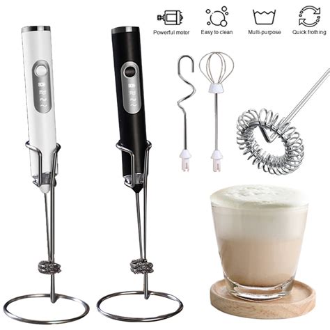 Mini El Trico Leite Frother Foamer Liquidificador Coffee Whisk Maker