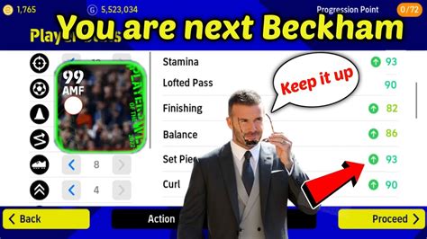 You Are Next Beckham Curl Set Piece Taking Lofted Pass In