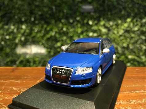 1 43 Minichamps Audi RS6 Avant 2007 Blue 940017211MGM Max Gear