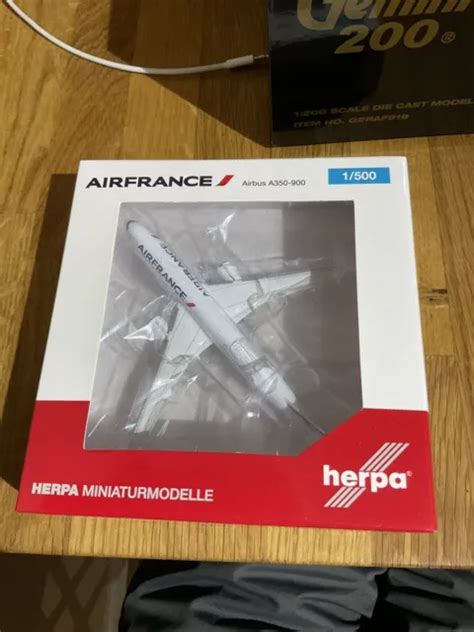 HERPA AIR FRANCE Airbus A350 900 1 500 Scale Model F HTYB 533478 34 99