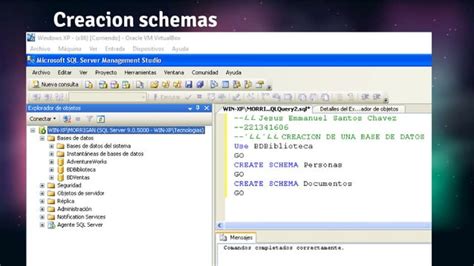 Creación De Bases De Datos En Sql Server Pptx