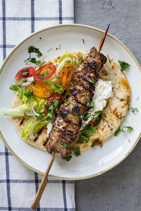 Lamb Souvlaki With Anchovy Marinade Greek Recipe Our Modern Kitchen