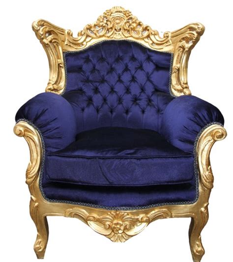 Casa Padrino Barock Wohnzimmer Set Royal Blau Gold Er Sofa Er Sofa