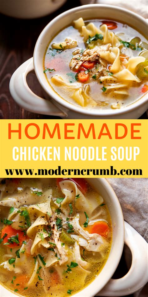 Homemade Chicken Noodle Soup Artofit