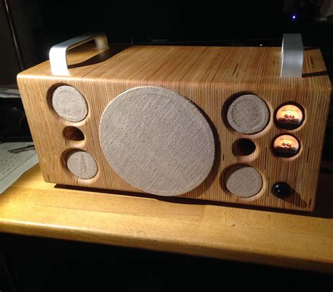 Diy Bluetooth Boombox Wooden Oldschool Instructables