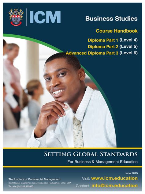 Business Studies Handbook Pdf Diploma Academic Degree