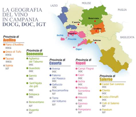 Revista Eno Estilo Geografia do vinho da Itália Mapa DOCG DOC