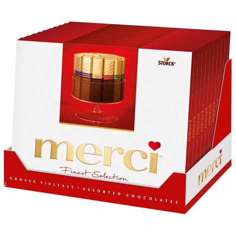 Storck Merci Große Vielfalt Finest Selection 250g 10 Pk Schokolade