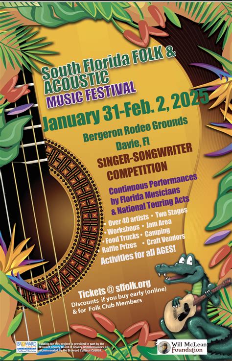 South Florida Folk And Acoustic Music Festival South Florida Folk