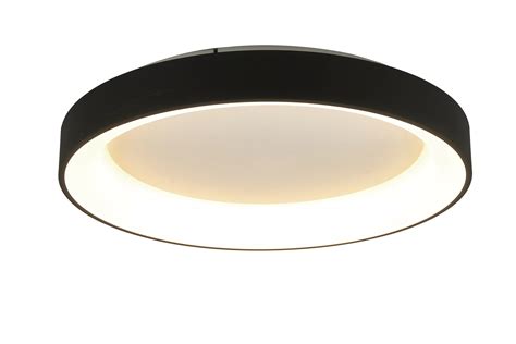 Plafoniera Led Mantra Niseko Ii W Negru Dimabil