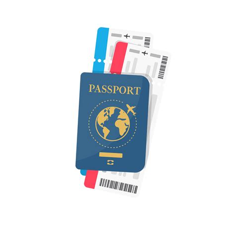 Passport Travel Documents For Immigration Officers In The Airport