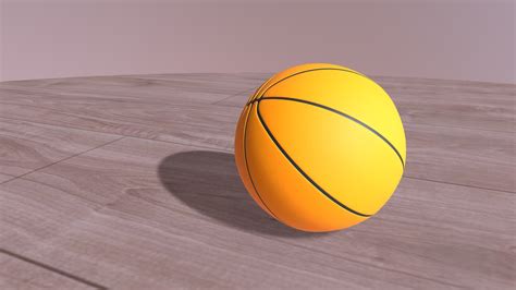 Basket Ball 3d Model By Luiswar3d [af01b28] Sketchfab