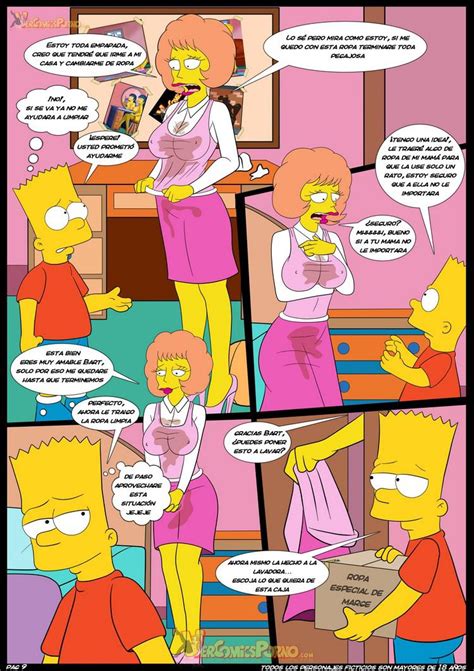 Viejas Costumbres 4 Los Simpson Hentai Milftoon Comic