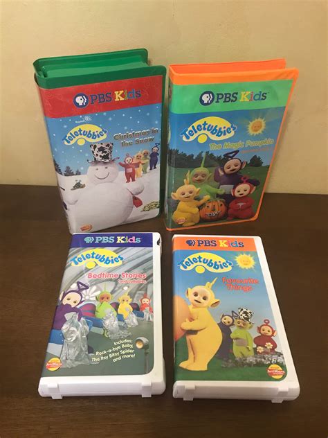 Teletubbies Vhs Us Collection