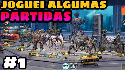 War Robots Jogando Algumas Partidas YouTube