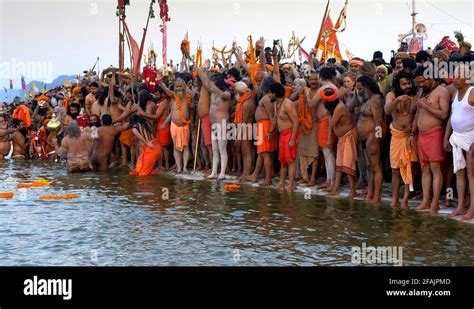 Kumbh Mela In India Sadhus Stock Videos Footage HD And 4K Video