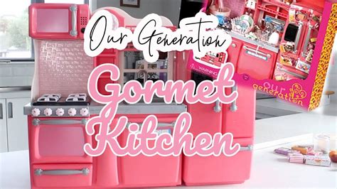 Our Generation Gourmet Kitchen Set Youtube