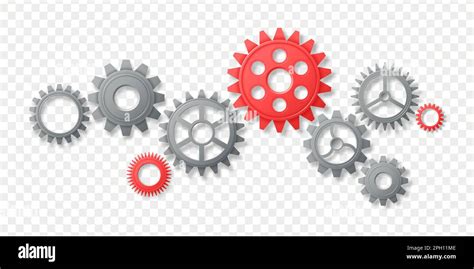 pignon 3d Roues COG Composants de l infographie Système du moteur