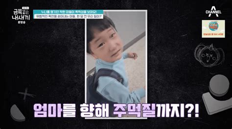 ‘금쪽같은 내 새끼 6세 금쪽이 母·누나에 욕설→폭력 “미친”