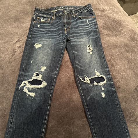 Mens American Eagle Ripped Jeans Size 31x32 Depop