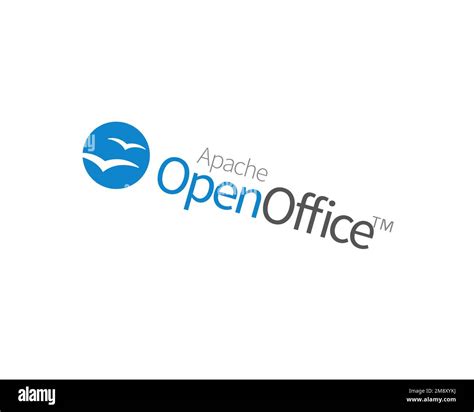 Apache Openoffice Rotated Logo White Background B Stock Photo Alamy