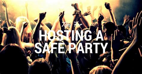 Tips For Hosting A Safe Party Hawkeye Protection