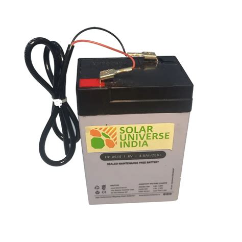 Solar Universe India V Ah Smf Battery With Wire