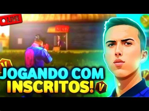 Live On Free Fire Ao Vivo Jogando Inscritos Rankqueada Codigo