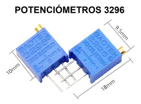 5x Pack Potenciómetros 3296 ( 502 5000 Ohm 5k ) | Cuotas sin interés
