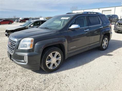 2017 Gmc Terrain Slt For Sale Ks Kansas City Tue May 07 2024 Used And Repairable Salvage