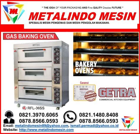 Jual Mesin Oven Roti Deck Loyang Rfl Ss Getra Di Lapak Metalindo