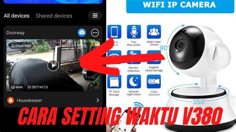 Mudah Saja Cara Setting Waktu Pada Cctv Online V V Pro Youtube