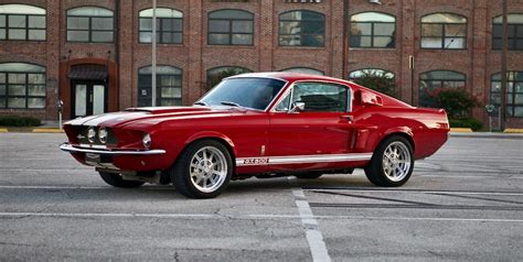 Revology 1967 Shelby Gt500 In Candy Apple Red Ford Mustang Shelby Gt Shelby Gt500 1967