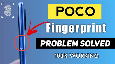 Poco Mobile Fingerprint Lock Not Working Problem Solved Ayan