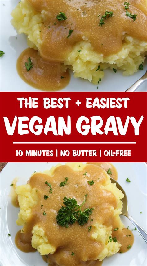 Easy Vegan Gravy 10 Minute Vegan Gravy Easy Vegan Vegan