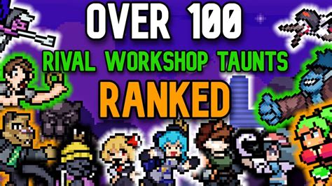 Over Rivals Workshop Taunts Ranked Youtube