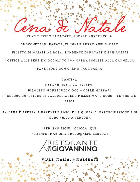 Cena Di Natale Ugdcec Di Lecco