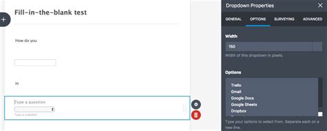 How to Make Fill-in-the-Blank Questions in an Online Form