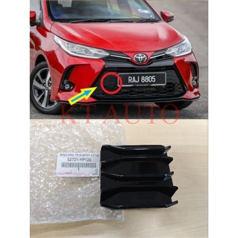 Original Toyota Nsp Vios Yaris Front Depan Bumper Towing