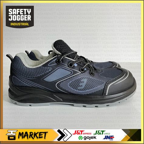 Jual Sepatu Safety Jogger Model Cador Light Gray S1p Toecap Steel Shopee Indonesia